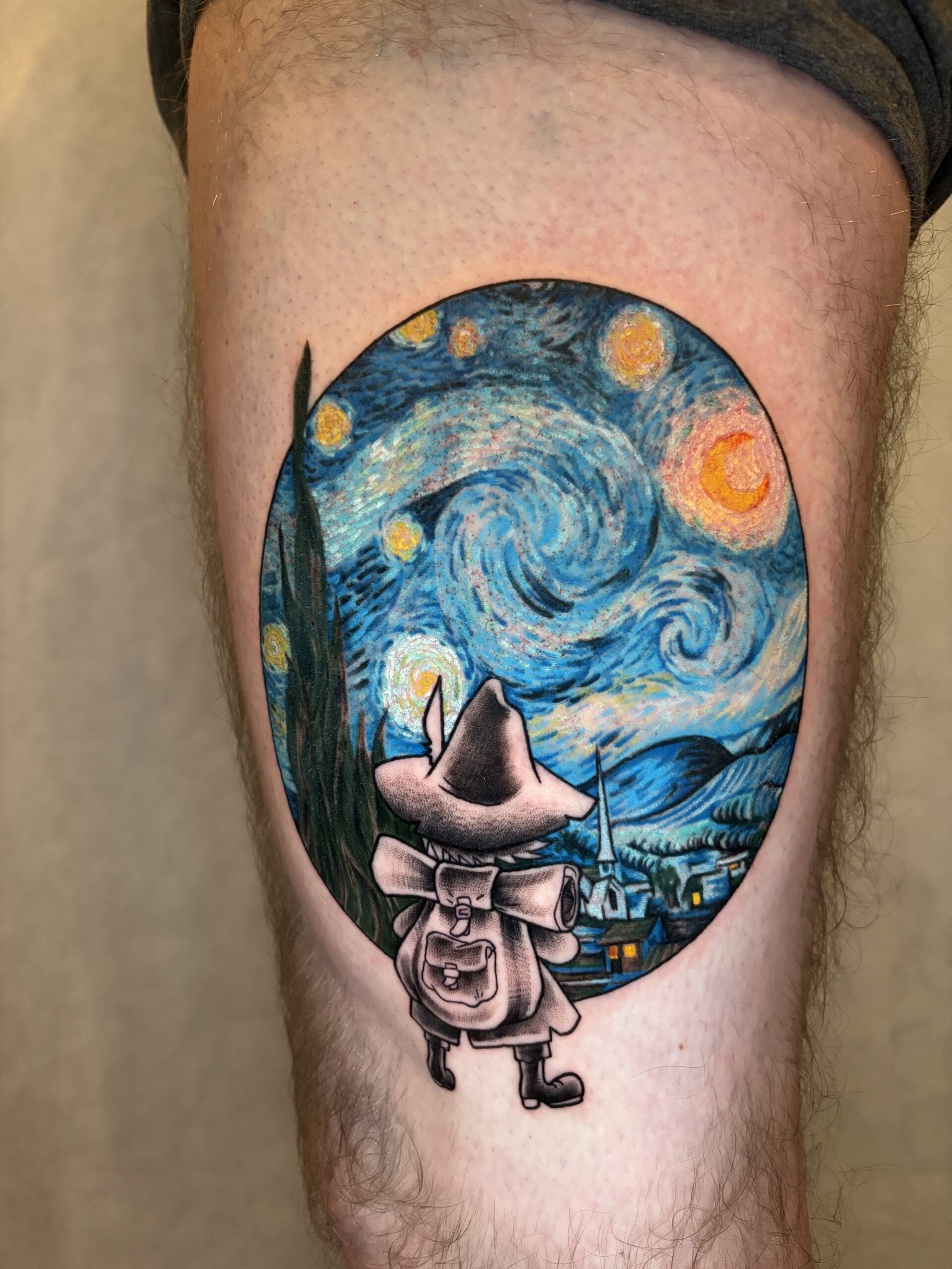 Praca artysty – tatuaż smok